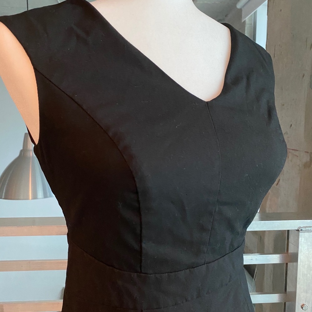 Formal Black Modest MIDI Dress